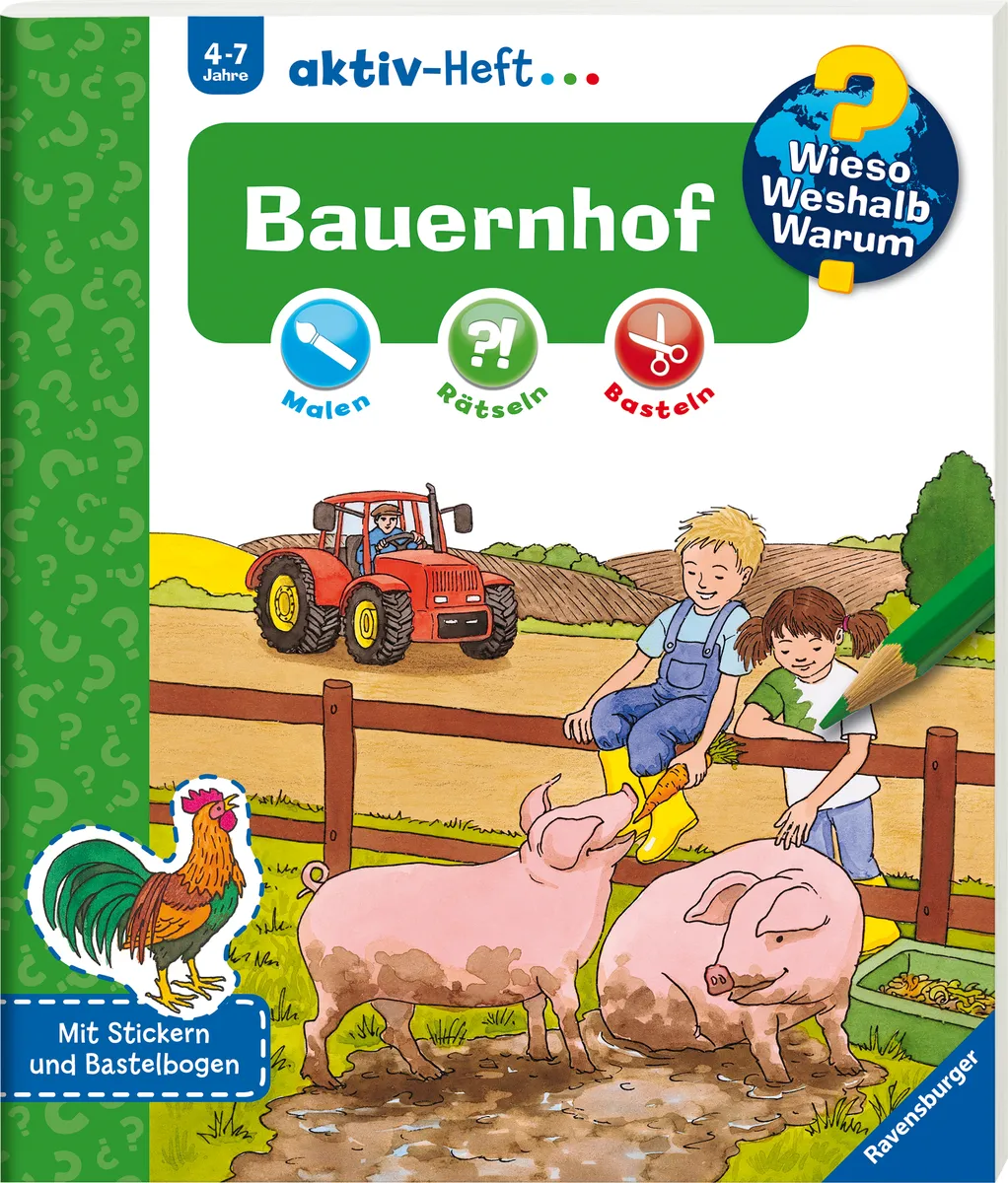 Bauernhof - Wieso? Weshalb? Warum? aktiv-Heft