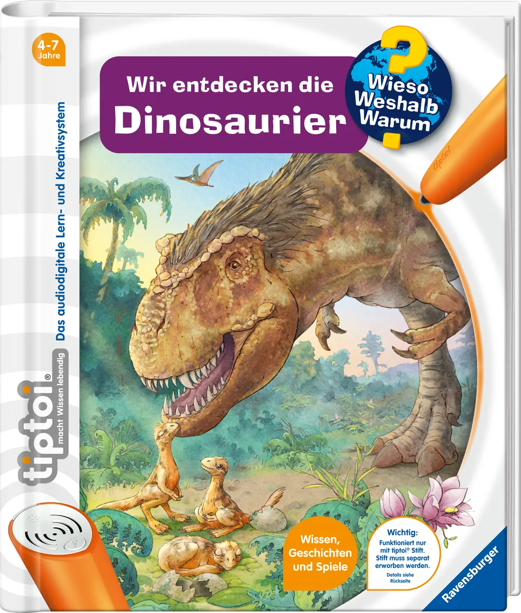 tiptoi® Wieso? Weshalb? Warum? Wir entdecken die Dinosaurier