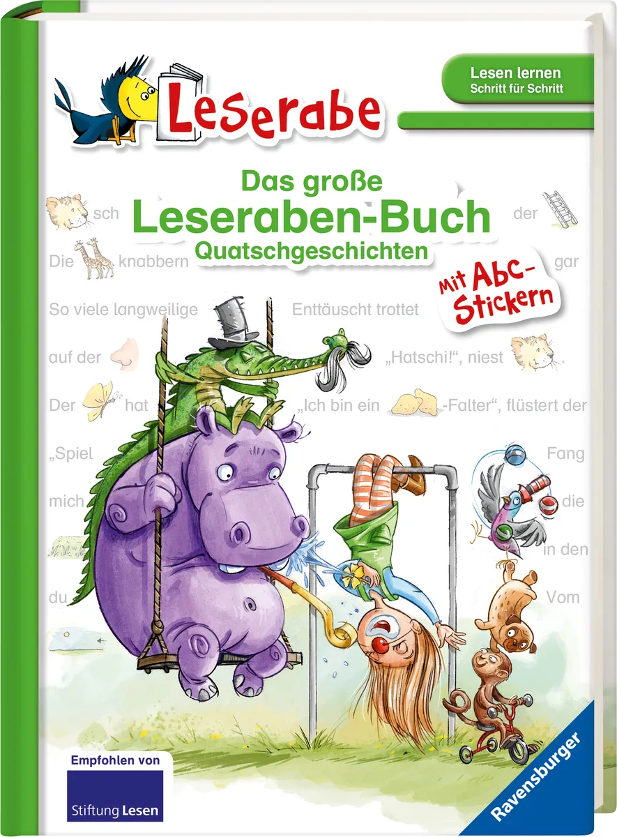 Das große Leserfromen-Buch - Quatschgeschichten: mit Stickerbogen fromC