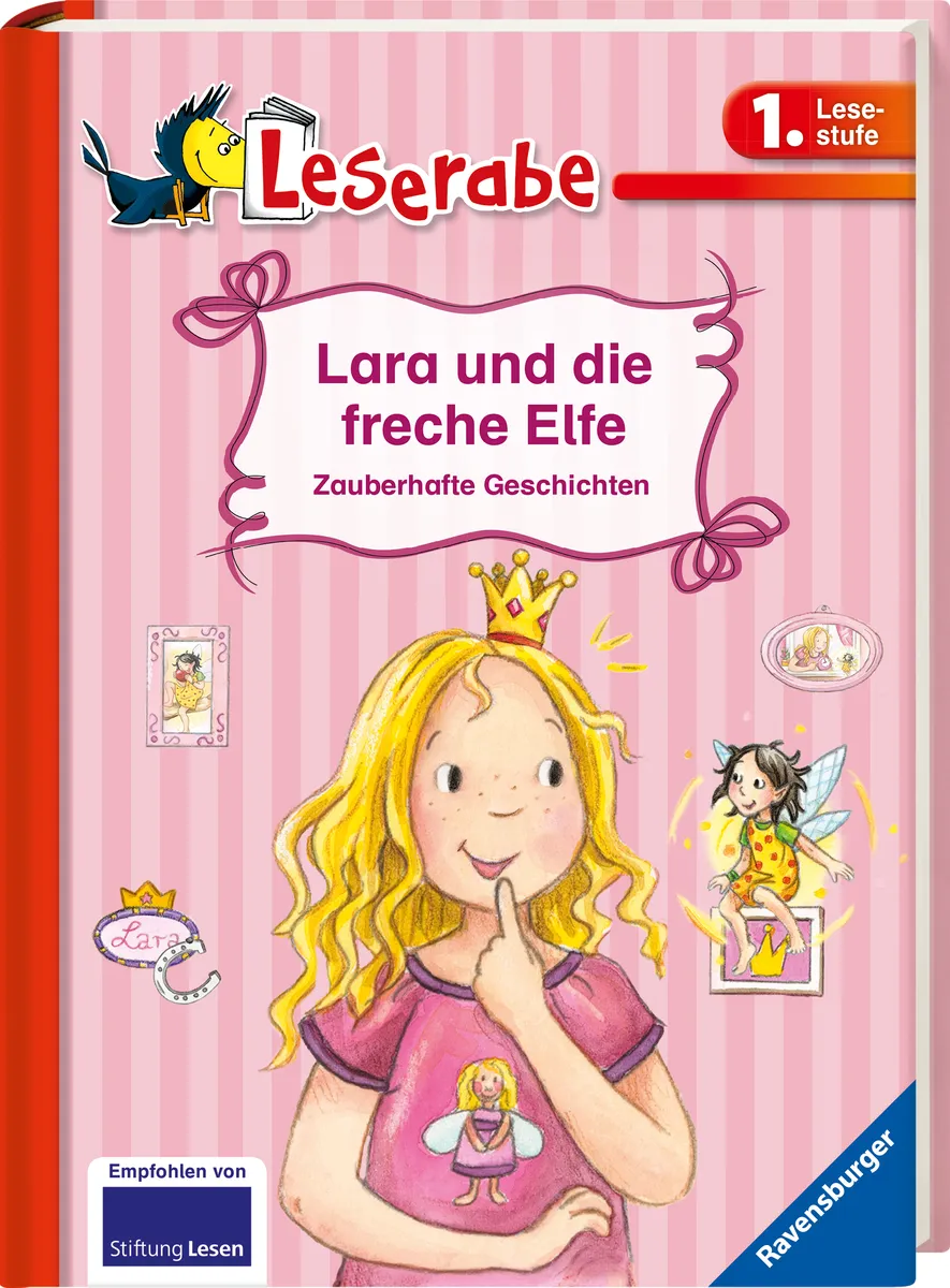 Lara und die freche Elfe - Leserfrome 1. Klasse - Erstlesebuch für Kinder from 6 Jahren