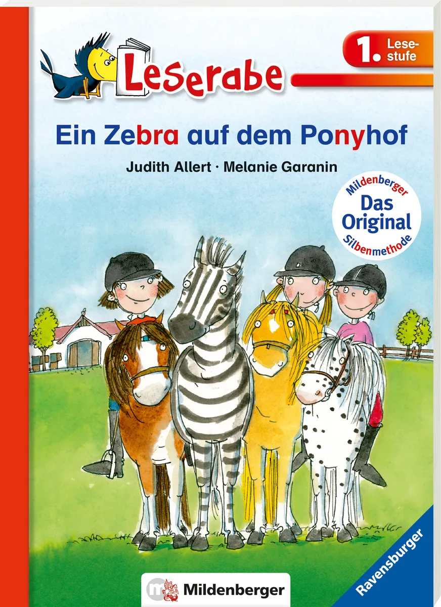 Ein Zebra auf dem Ponyhof