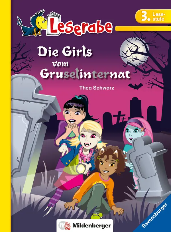 Die Girls vom Gruselinternat - Leserfrome 3. Klasse - Erstlesebuch für Kinder from 8 Jahren