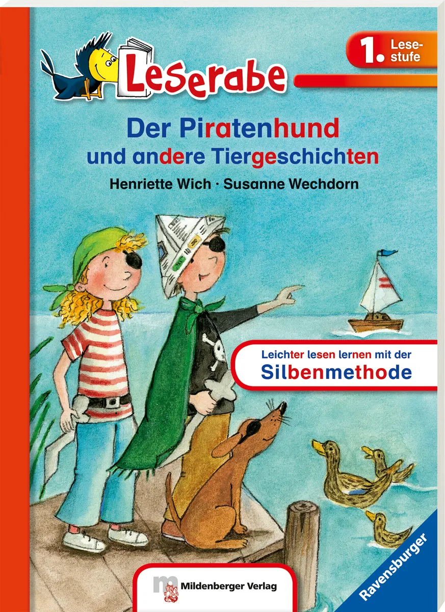 Der Piratenhund - Leserfrome 1. Klasse - Erstlesebuch für Kinder from 6 Jahren