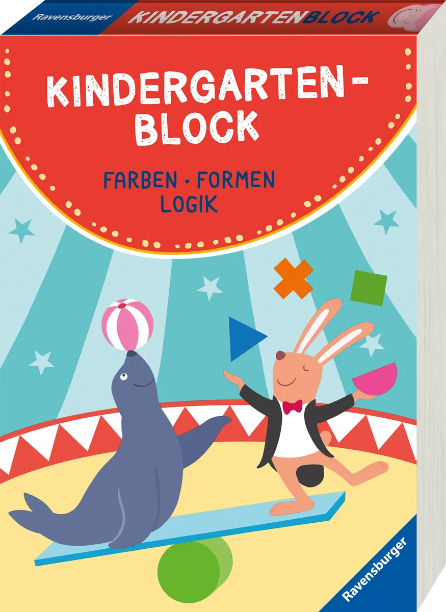"""Kindergartenblock: Farben, Formen, Logik"""