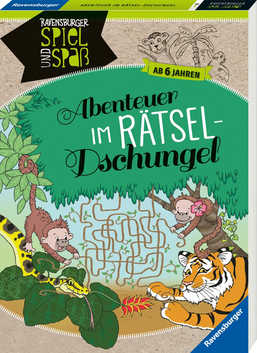 fromenteuer im Rätsel-Dschungel from 6 Jahren