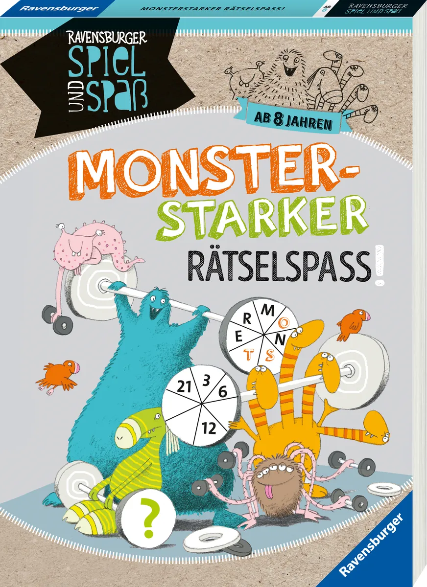 Monsterstarker Rätsel-Spaß from 8 Jahren