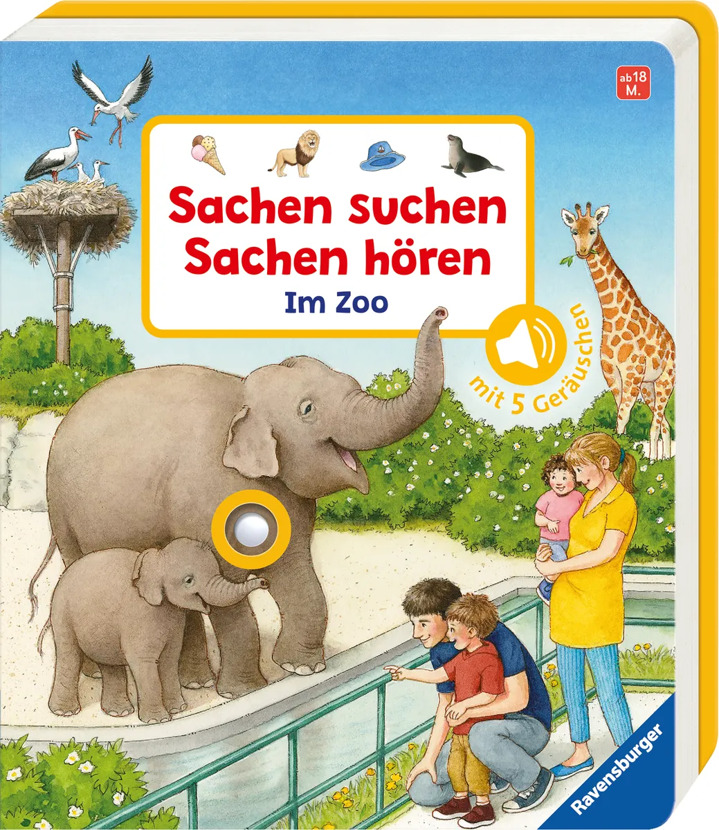 """Sachen suchen, Sachen hören: Im Zoo"""