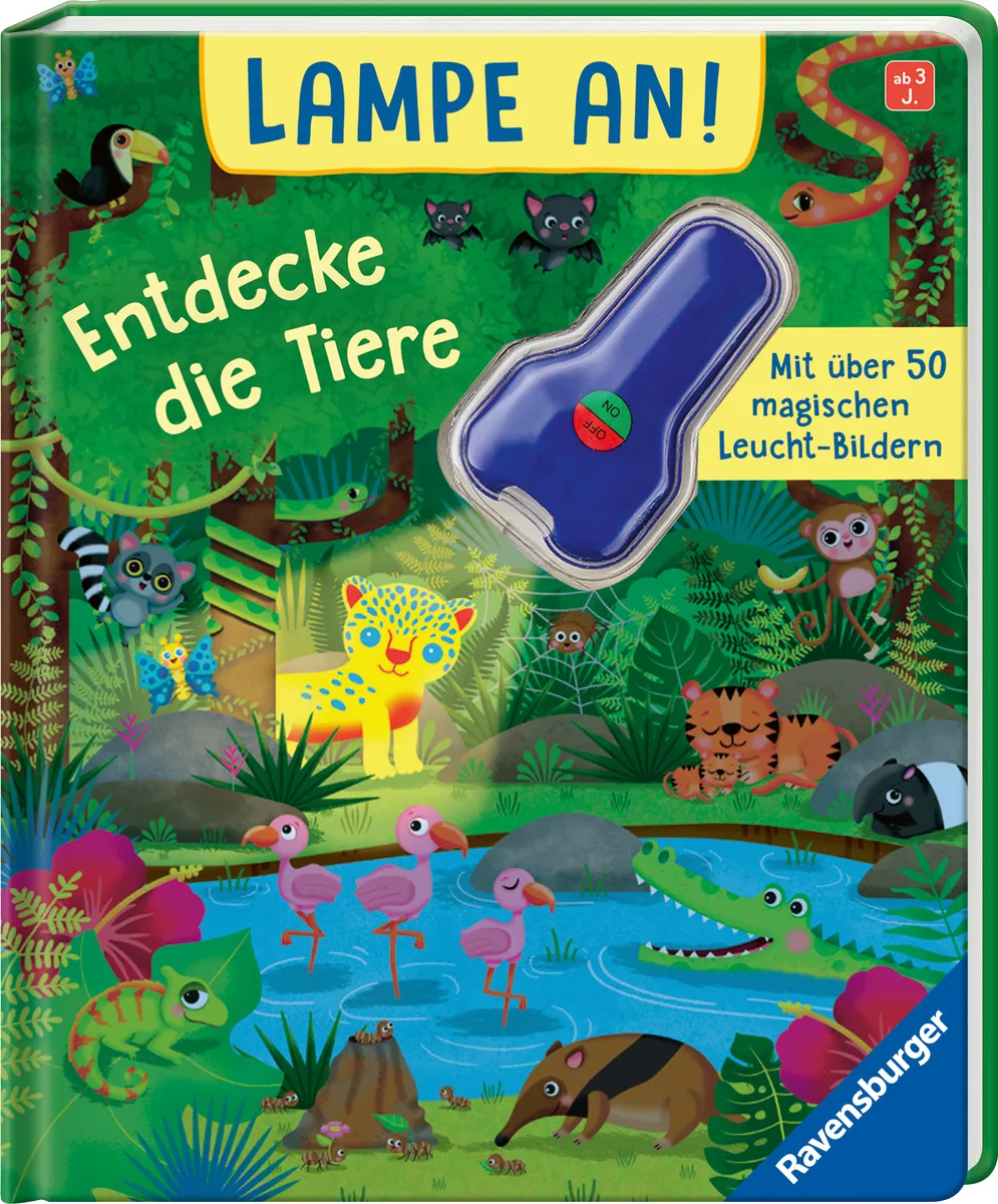 Lampe an! Entdecke die Tiere