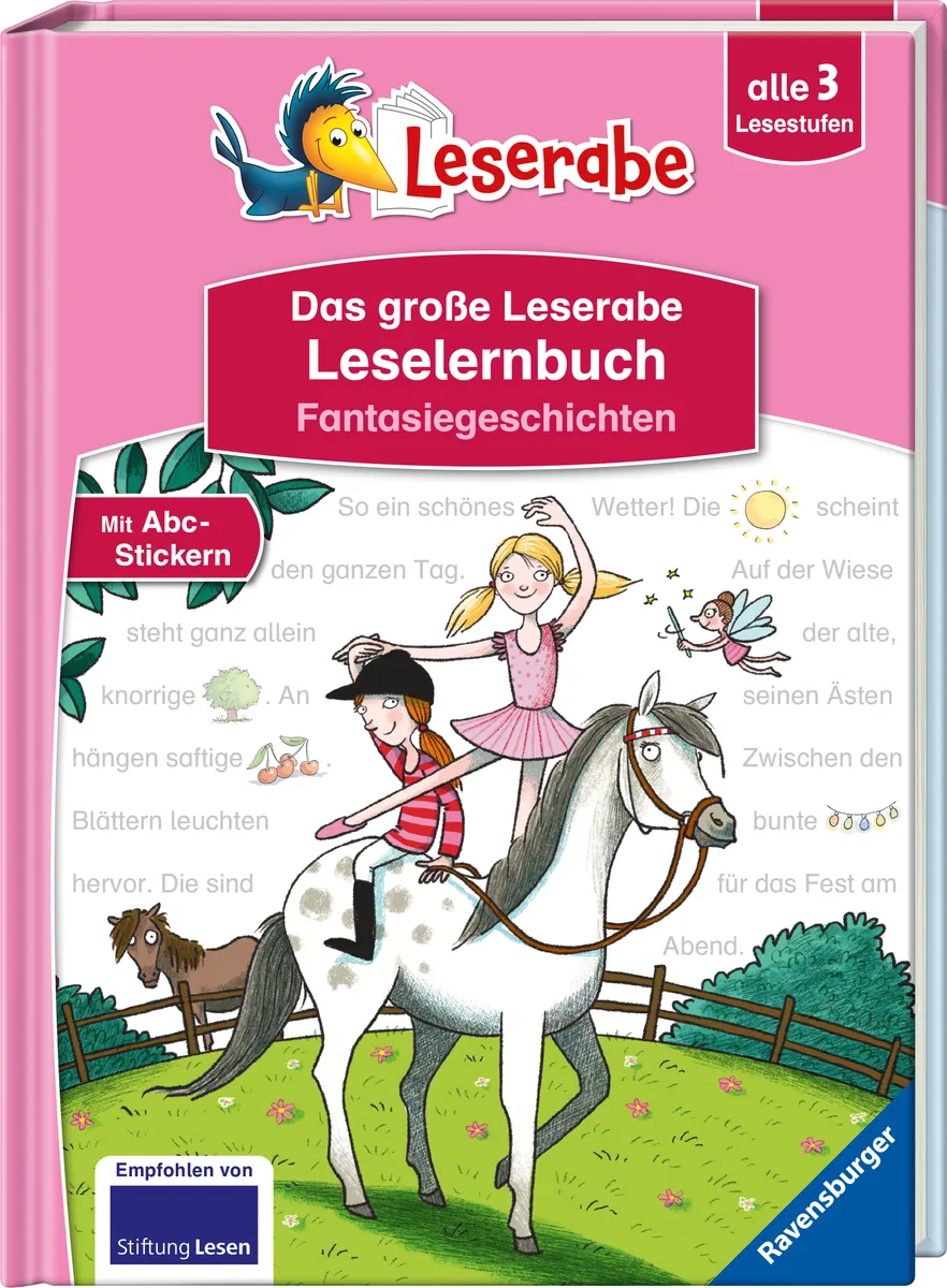 Das große Leserfrome Leselernbuch: Fantasiegeschichten - Leserfrome from der 1. Klasse - Erstlesebuch für Kinder from 5 Jahren