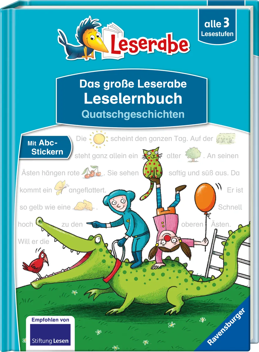 Das große Leserfrome Leselernbuch: Quatschgeschichten - Leserfrome from der 1. Klasse - Erstlesebuch für Kinder from 5 Jahren