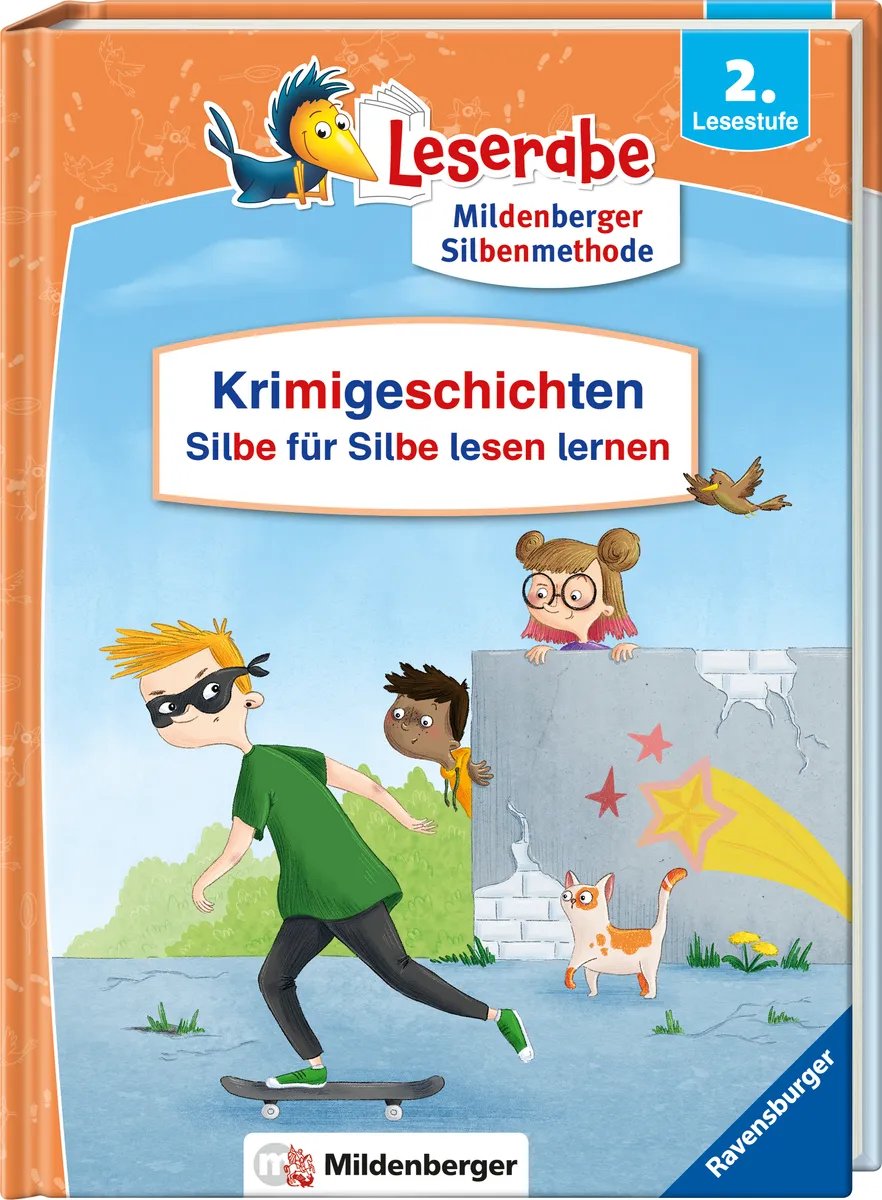 Krimigeschichten – Silbe für Silbe lesen lernen - Leserfrome from 2. Klasse - Erstlesebuch für Kinder from 7 Jahren