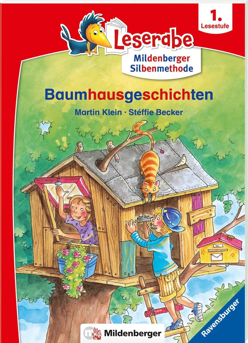 Baumhausgeschichten - Leserfrome from 1. Klasse - Erstlesebuch für Kinder from 6 Jahren (mit Mildenberger Silbenmethode)