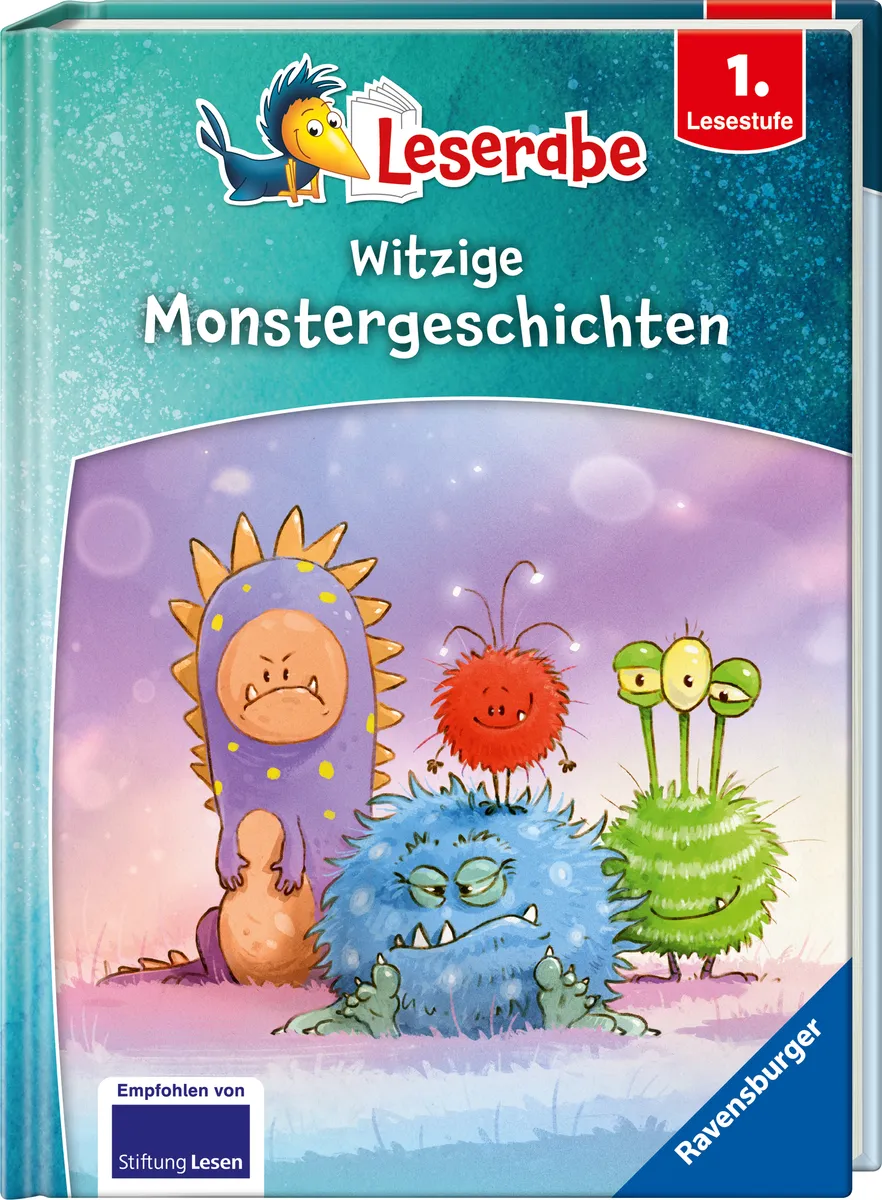 Witzige Monstergeschichten - Leserfrome from 1. Klasse - Erstlesebuch für Kinder from 6 Jahren