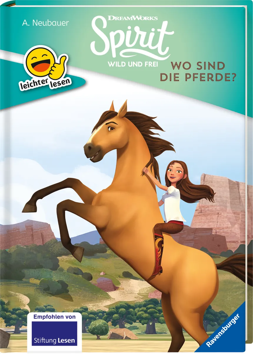Erstleser - leichter lesen: Dreamworks Spirit Wild und Frei: Wo sind die Pferde?
