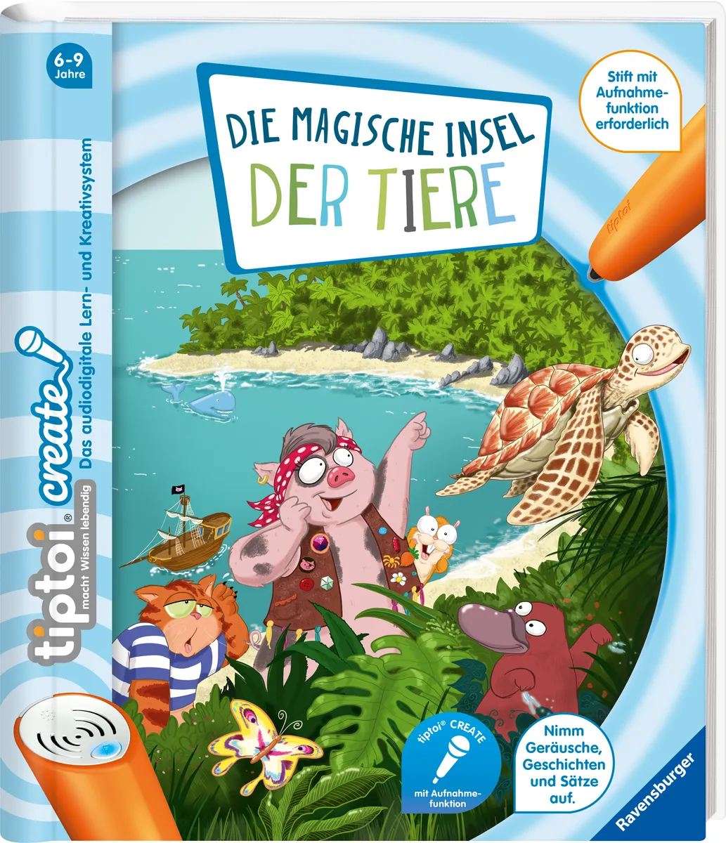 tiptoi® CREATE Die magische Insel der Tiere