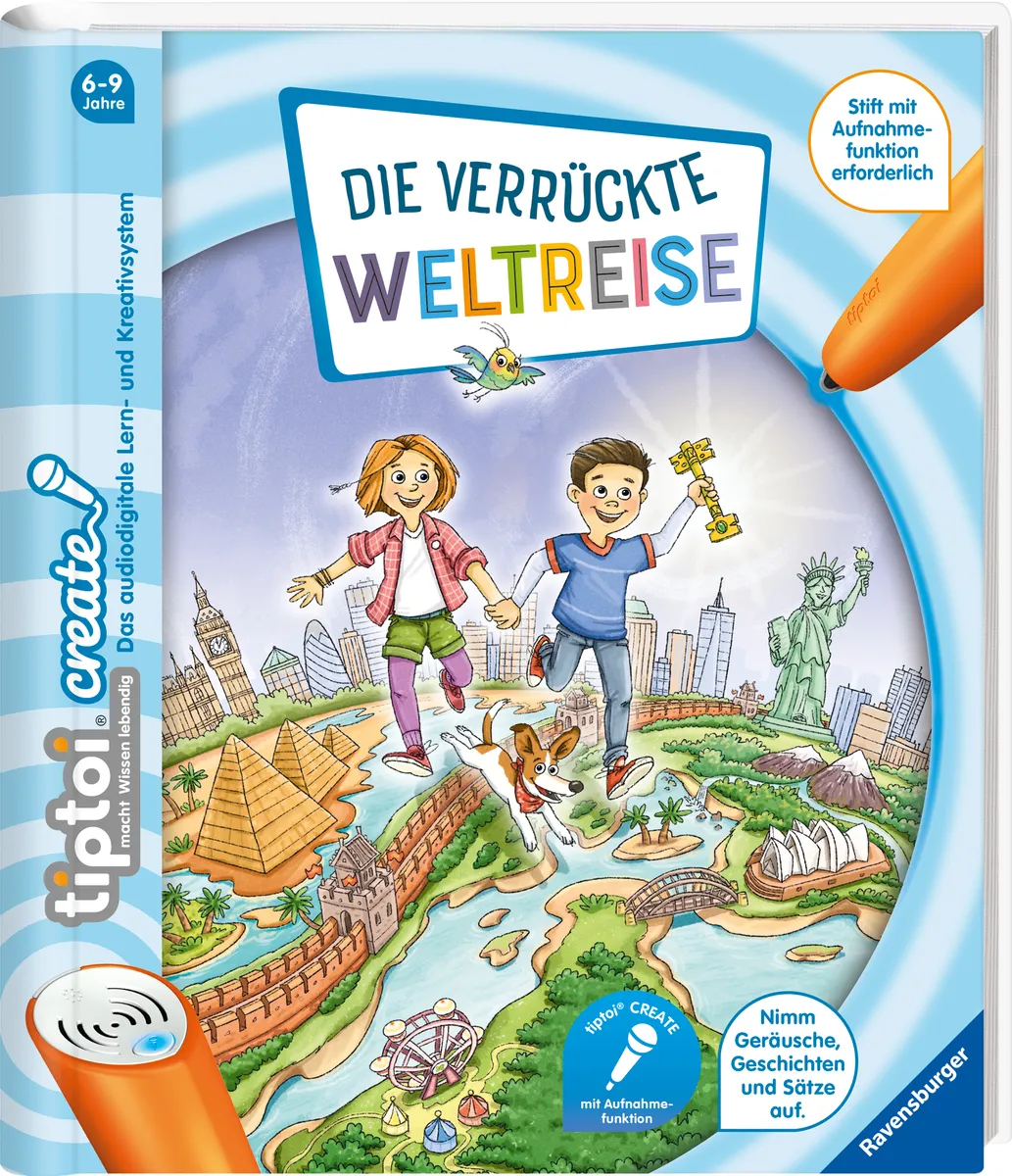 tiptoi® CREATE Die verrückte Weltreise