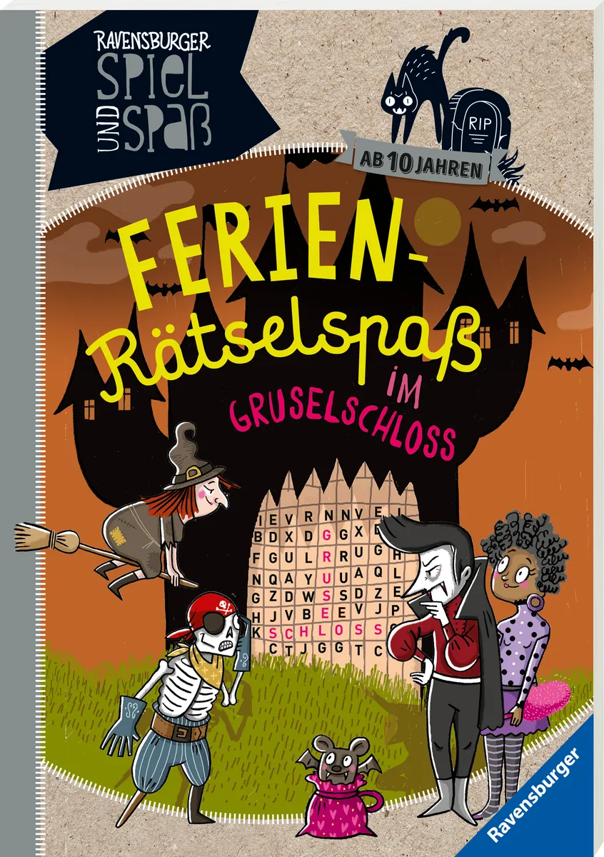 Ferien-Rätselspaß im Gruselschloss