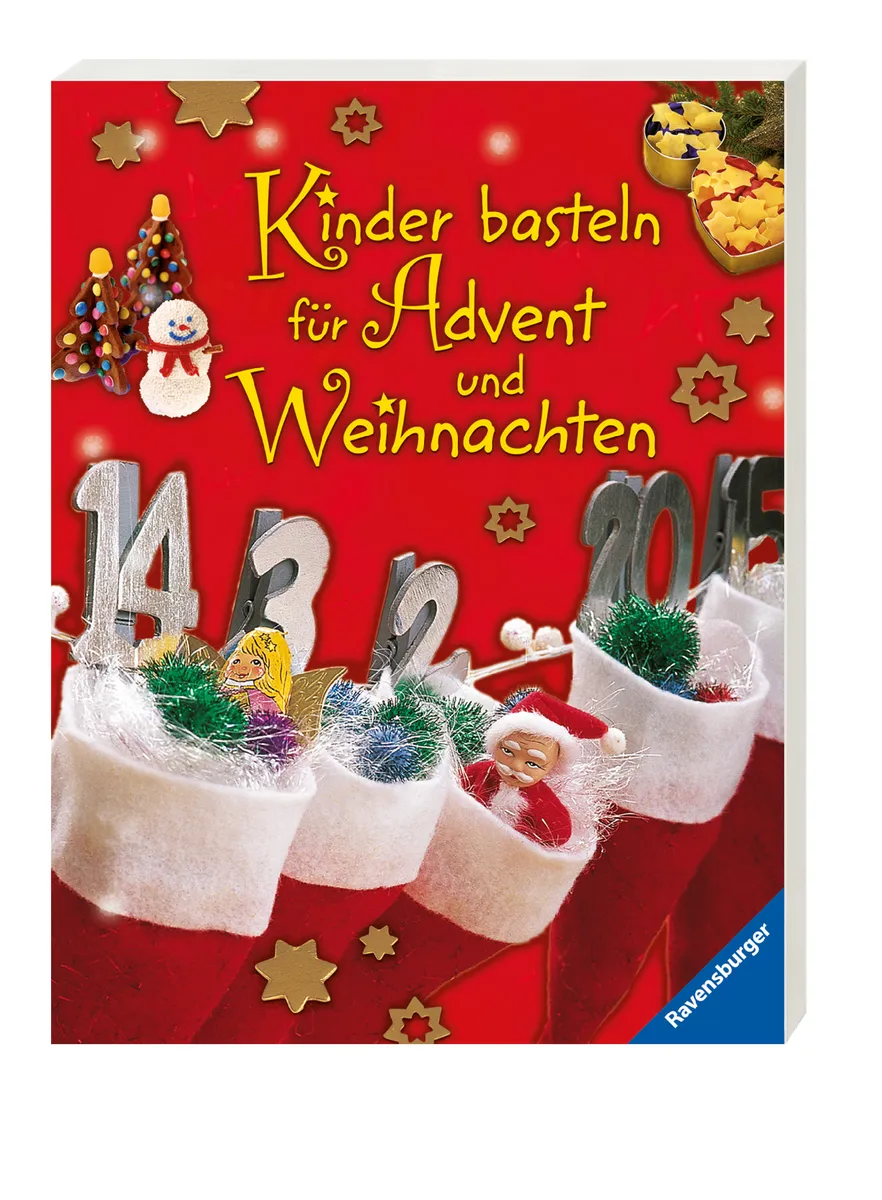 Kinder basteln für Advent und Weihnachten