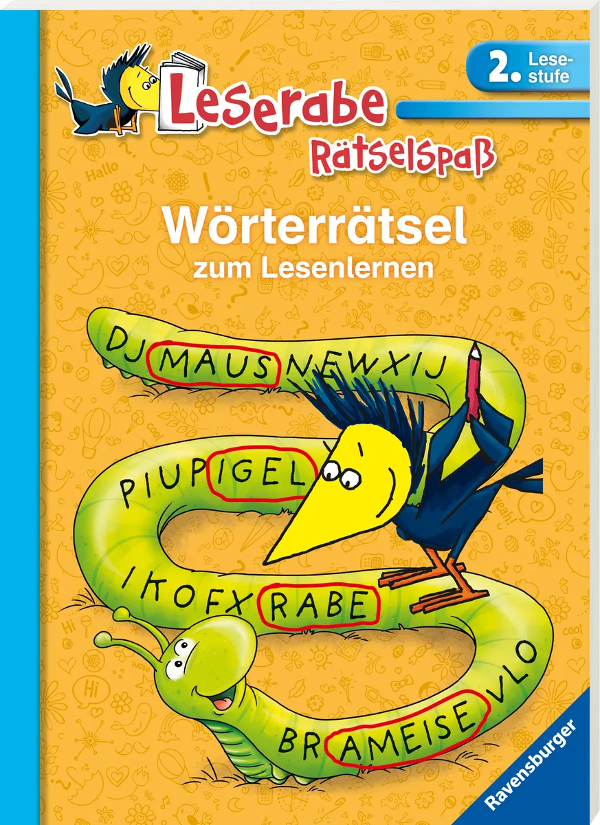 Wörterrätsel zum Lesenlernen (2. Lesestufe)