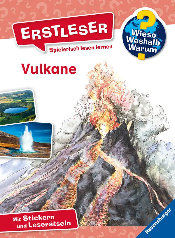 Wieso? Weshalb? Warum? Erstleser, Band 2: Vulkane
