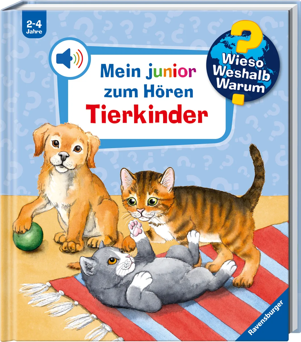 """Wieso? Weshalb? Warum? Mein junior zum Hören, Band 6: Tierkinder"""