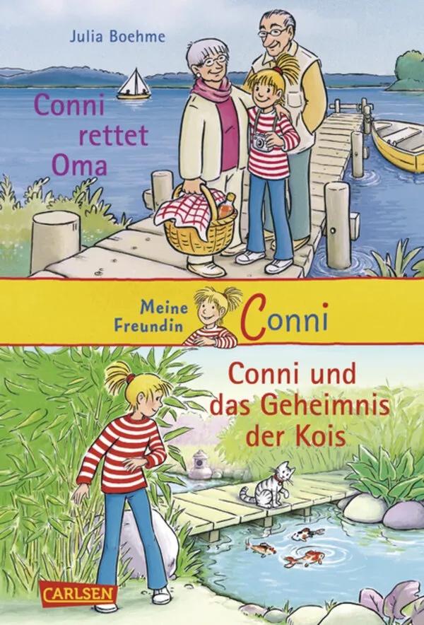 Conni Doppelbände, Band 4: Conni rettet Oma / Conni und das Geheimnis der Kois