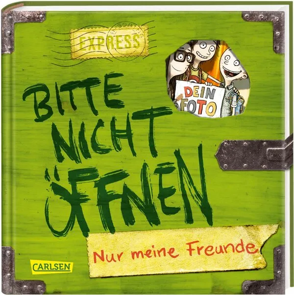 Bitte nicht öffnen: Nur meine Freunde (Freundebuch)
