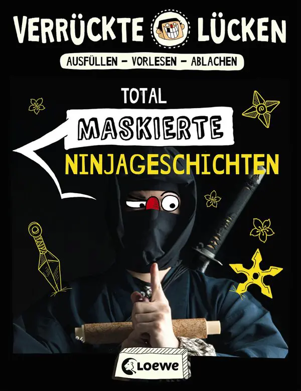 Verrückte Lücken - Total maskierte Ninjageschichten
