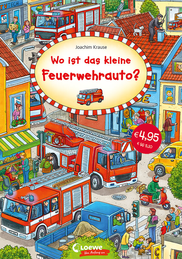 Wo ist das kleine Feuerwehrauto?