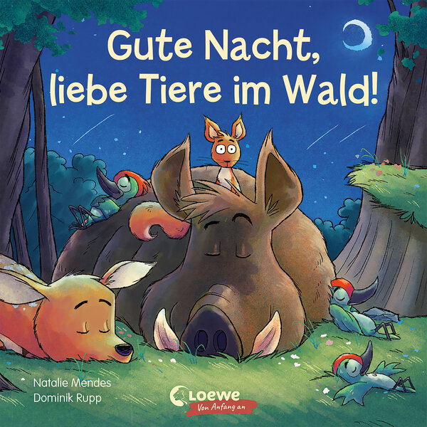 """Gute Nacht, liebe Tiere im Wald!"""