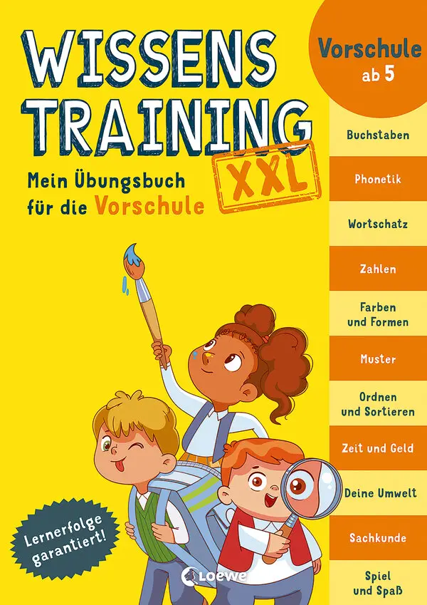 Wissenstraining XXL - Mein Übungsbuch für die 2. Klasse

