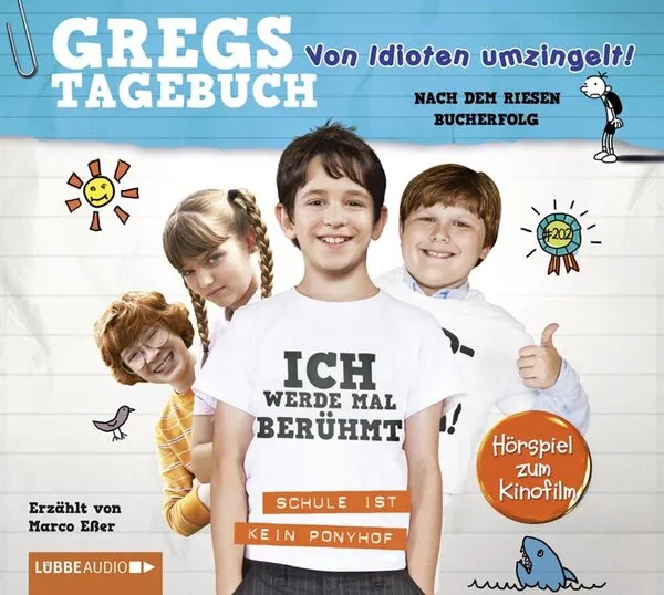 Gregs Film-Tagebuch 1 - Von Idioten umzingelt!: Filmhörspiel
