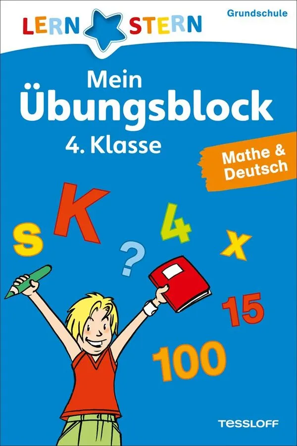 Mein Übungsblock 4. Klasse. Mathe & Deutsch