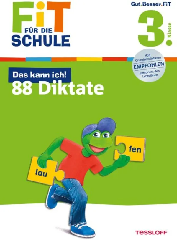 Das kann ich! 88 Diktate. 3. Klasse