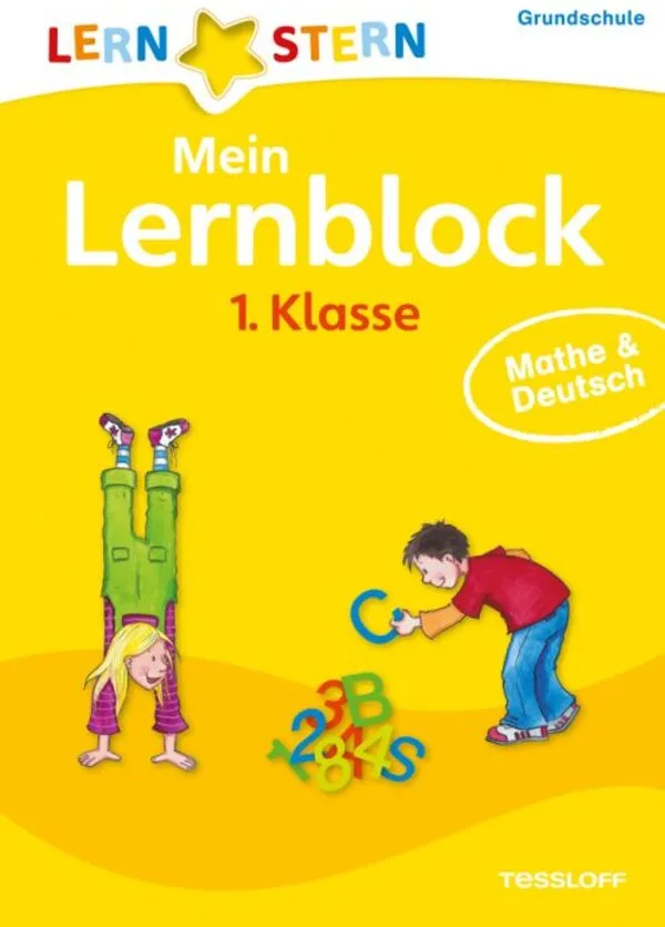 Lernstern: Mein Lernblock 4. Klasse. Mathe & Deutsch