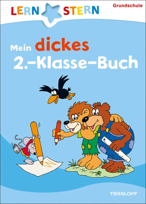 Lernstern: Mein dickes 2.-Klasse-Buch