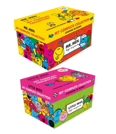 Mr Men and Little Miss The Complete Collection 84 Books Box Set