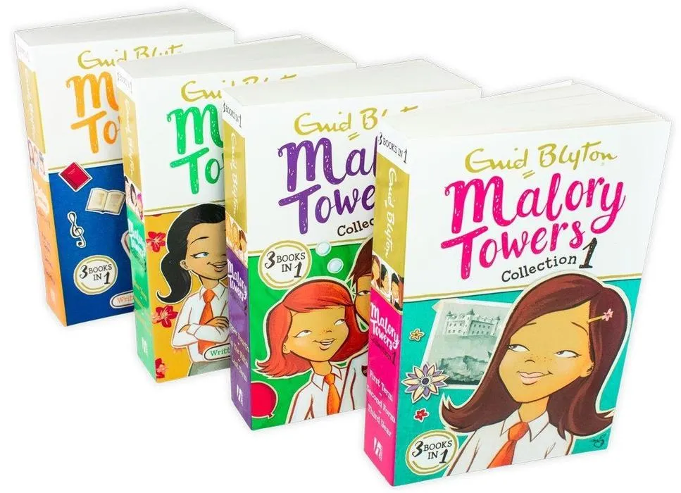 Malory Towers Collection By Enid Blyton 4 Books 12 Story