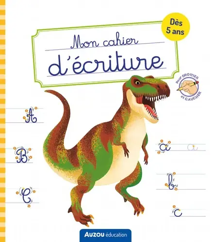 MON CAHIER D'ÉCRITURE - DINOSAURES
