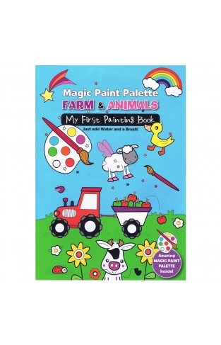 Magic Paint Palette: Farm & Animals